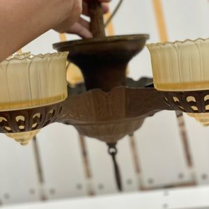 Beautiful Antique chandelier light fixture